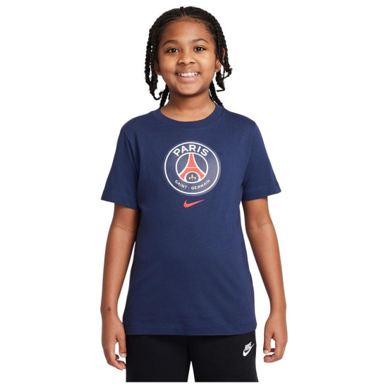 Nike Παιδική κοντομάνικη μπλούζα Paris Saint-Germain Crest Tee
